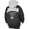 Jordan Hooded Warm Loose Jacket Kids Jackets Black HQ7221-010