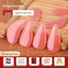 Authentic Tortoiseshell Colored Guzheng Fingernails for Children - Professional Performance Grade, Medium Size