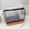 1PCS Transparent Toiletry Wash Bags Mesh Makeup Case Organizer Storage Pouch Casual Make Up Women Neceser Travel Cosmetic Bag