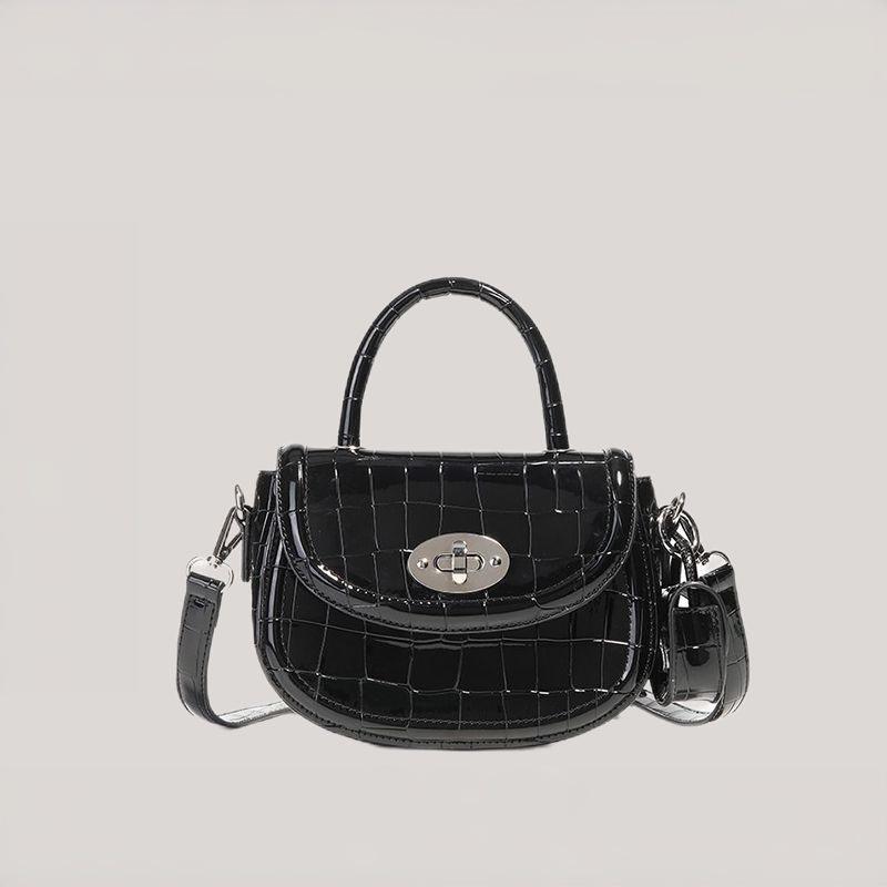 Textured Handbag Niche Design Messenger Bag Women S Fashion Shoulder Portable Saddle Bag Women
