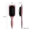 1 PCS  Women Curl Defining Brush, Boar Bristle Hair Brush Styling Brush, Curly Hair Brush, Shaping & Defining Curls