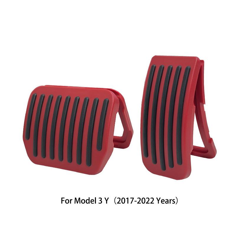 Aluminum alloy Foot Pedal For Tesla Model 3 Y Upgrade Snap-on Model Throttle Non-Slip Cover Accessories Car Styling
