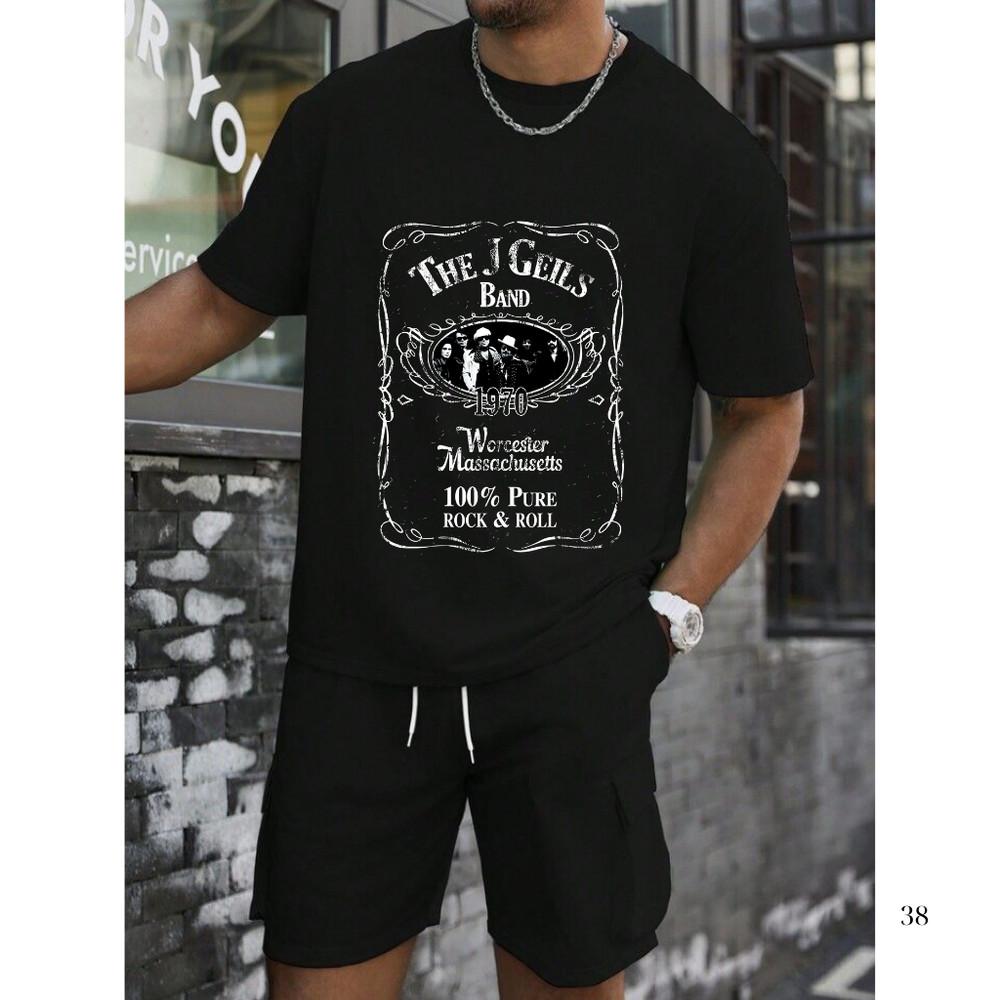 

The J Geils Band T-Shirt Short Sleeve Graphic Tee Unisex S-5XL Unisex T-Shirt XXXXL