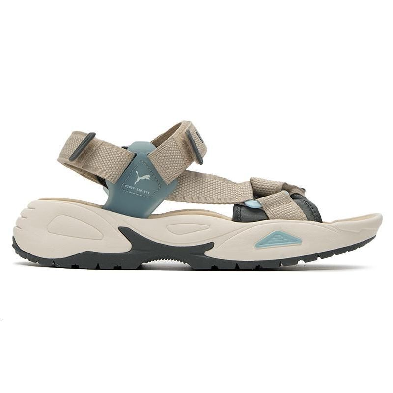 Puma Traek Lite Putty Turquoise Surf Buty Unisex Kremowy Migdał w Cukrze 389075-07
