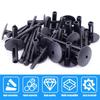 Black Plastic Rivet Clip Retainer Fastener Blind Rivets Head Break Mandrel Blind Nail Rivets for BMW VW Chrysler Ford