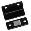 Magnet Catch L Shaped Cold Rolled Steel Hole Magnet Stop for Cabinet Doors Drawers Sliding Doors
