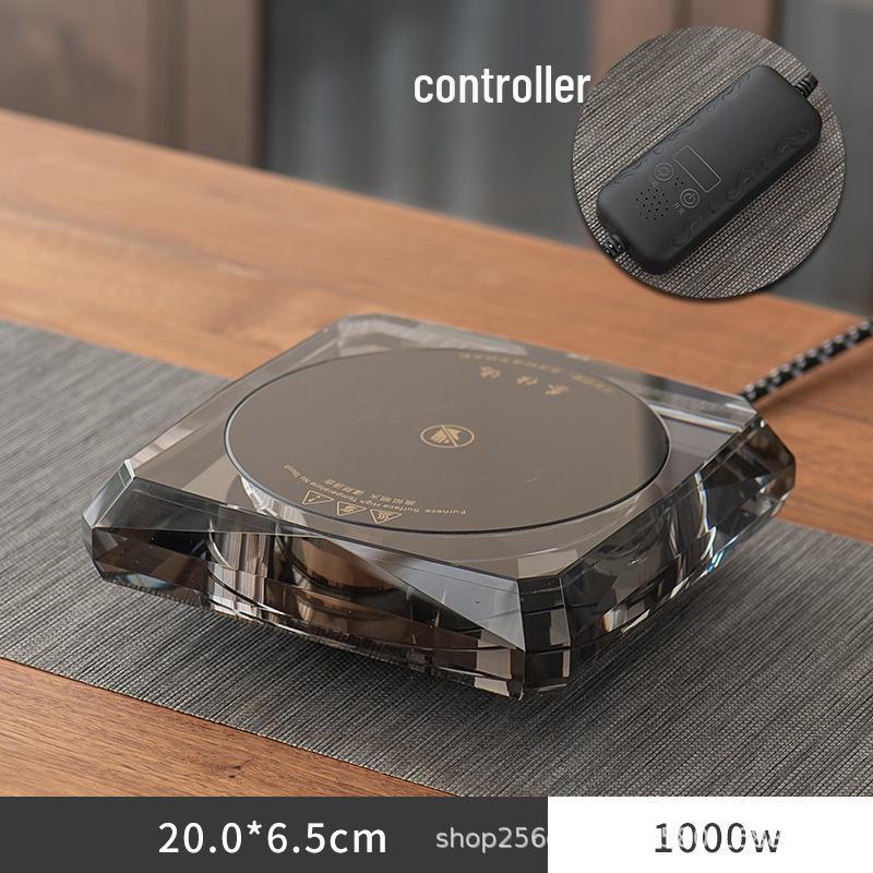 Electric Ceramic Tea Set with Induction Cooker: Glass Water Boiler and Steamer for Health Tea Brewing