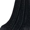 Flerfärgade 3D Glittrande Kristall Strass Sammetstyg Afrikanska Broderityger för Klänningssömnad Cheongsam 150 cm Bredd