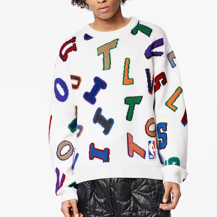 Louis Vuitton X Nba 2010s Crew-neck Sweater 1A8X0K