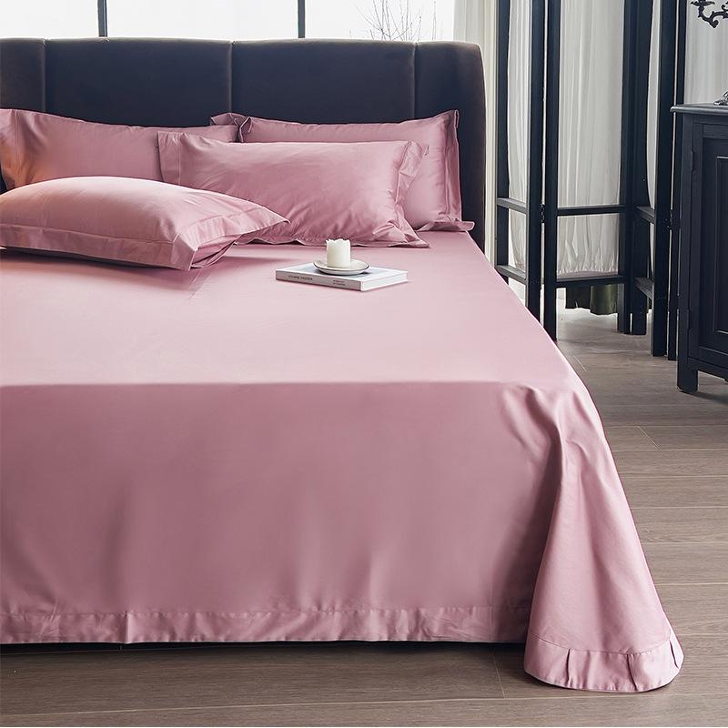 A-Class 50x50 Double-Strand Long-Staple Cotton Sateen Single Bed Sheet, Custom Sizes Available.
