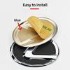 Interior Stickers 65mm 77mm Car Steering Wheel Logo Sticker Badge Accessories For Lexus CT200H ES250 ES300H IS250 GS300 GS460 GX