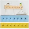 INS Door Back Clothes Hook Wooden Sundries Storage Hook Decorative Hook  Housewarming Gift