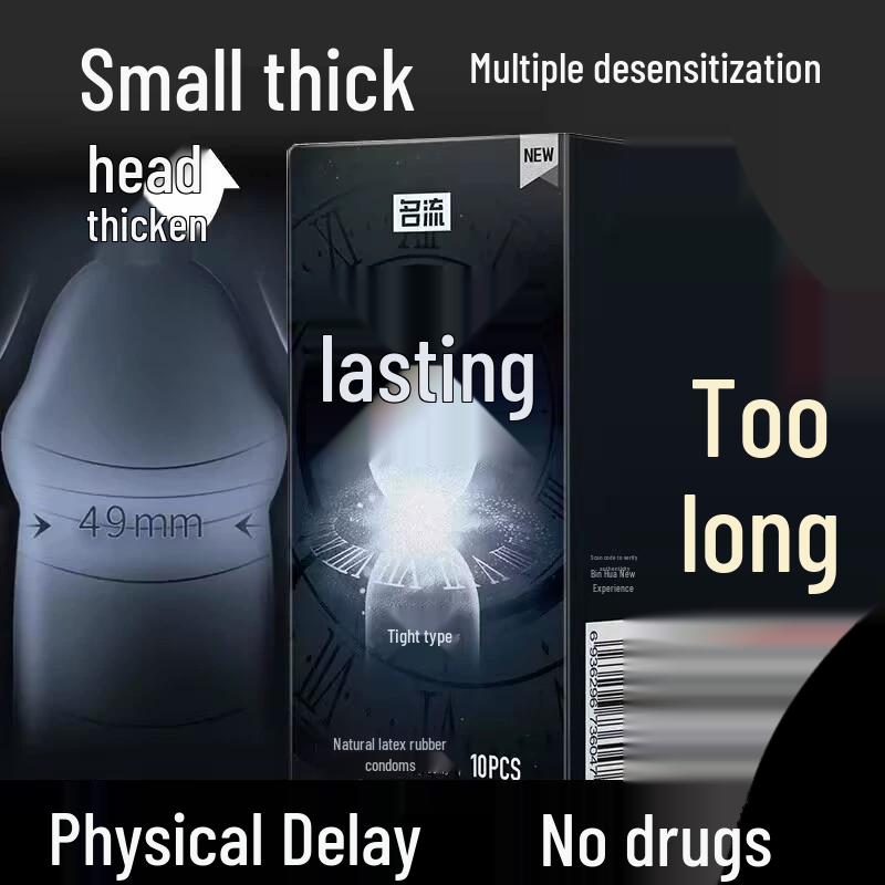 Mingliu Hyaluronic Acid Delay Condoms for Men - Jissbon Adult Products