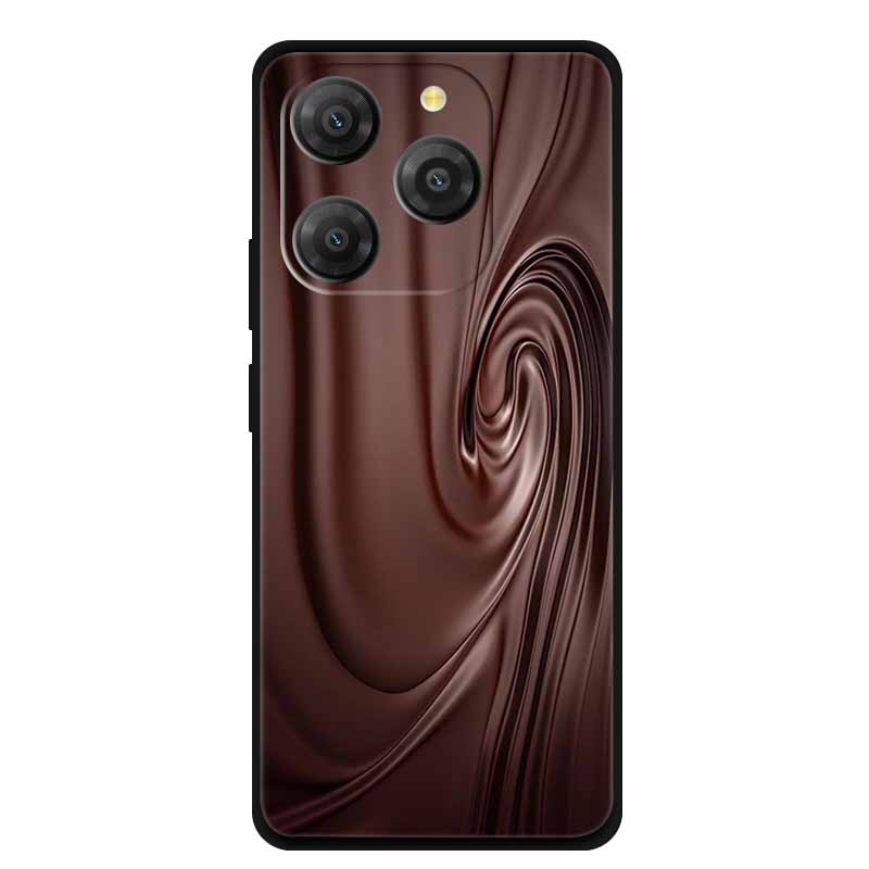Για θήκη Blackview Shark 9 Shark9 Coque 6.67" Μαύρη Σιλικόνη Μαλακό Πίσω Κάλυμμα Θήκη Για θήκες τηλεφώνου Blackview Shark 9 Αντικραδασμική