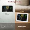 WiFi Weather Stations With Indoor Outdoor Temperature Hygrometer Alarm Clock And Weather Forecast Function