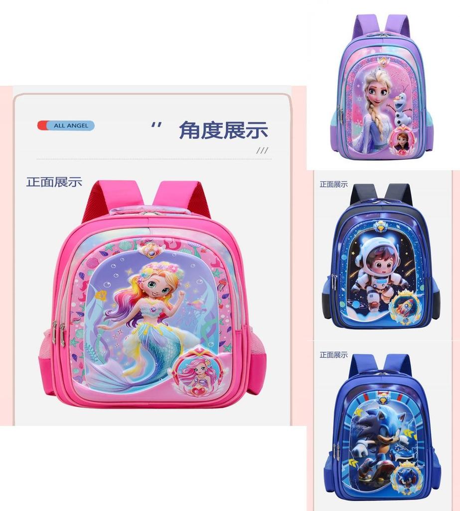 Adorable Cartoon Hard Shell Backpack For Kids With Lightweight Design And Fun Characters