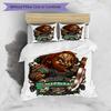 3pcs Duvet Cover Set (1*Duvet Cover + 2*Pillowcase, Without Core), Bride of Chucky Print Bedding Set, Bedroom Decor, All‑Season, Birthday Gift