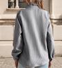 Women's 2024 Autumn Ruffle Long Sleeve Cardigan Top