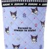 Sanrio Shoe Bag Kuromi Kuromi 28 x 22 x 7cm Quilted Bag Character 207918 SANRIO Kuromi-chan