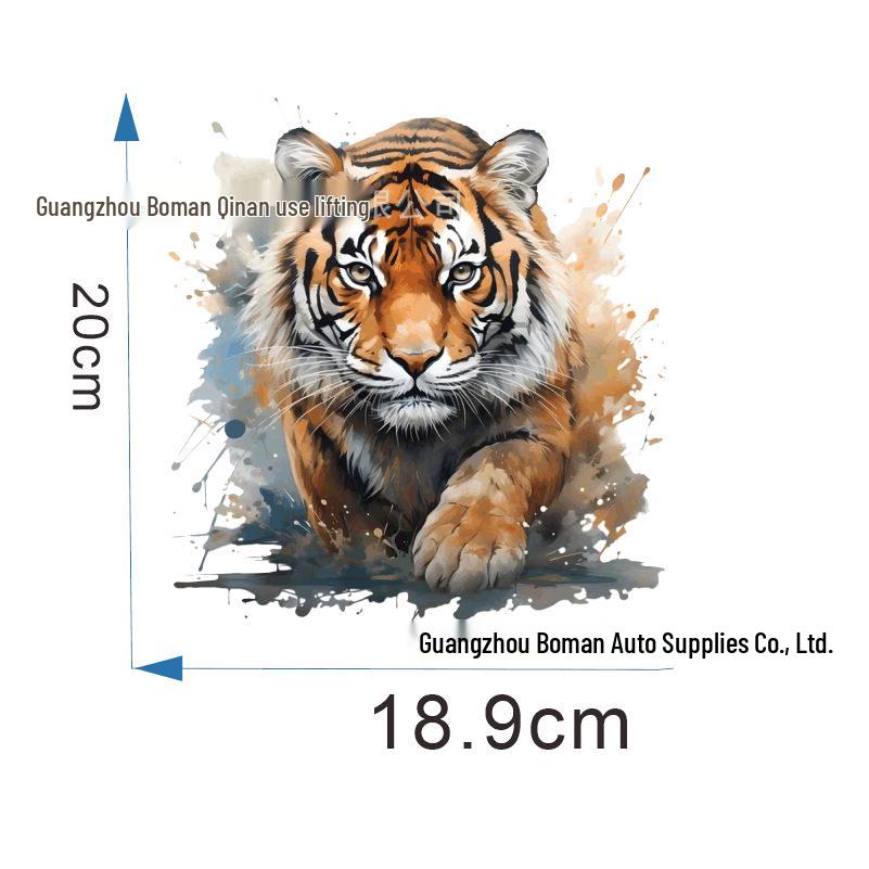 

3D Tiger Rear Window Scratch Cover Sticker