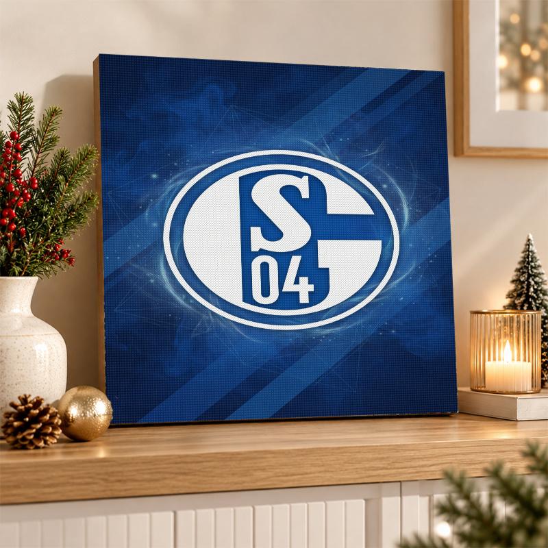 Schalke 04 Diamond Painting Kit 5D Full Drill DIY Diamond Mosaic Wall Art Home Decor