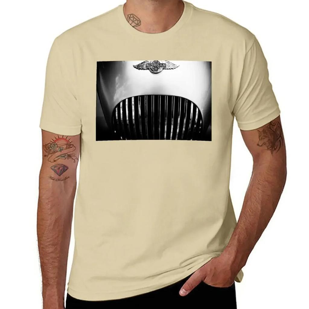 Morgan vintage collection car T-Shirt new edition tops heavyweights tshirts for men