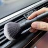 Auto Air Vent Dust Brush Kit - Crevice Cleaning Tool for Car Interiors - 3-Piece Detailing Set