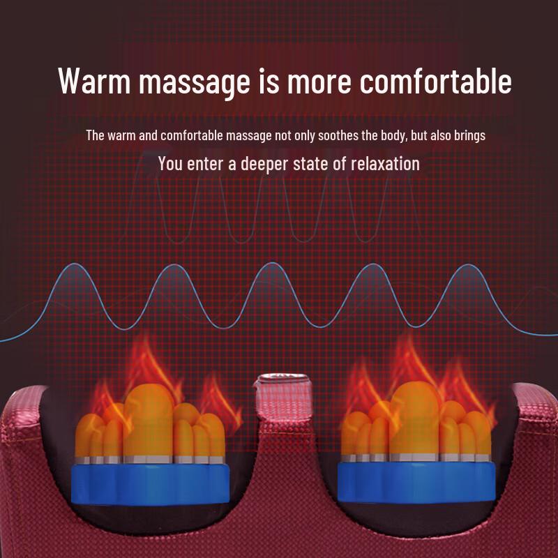 Multifunction Electric Foot & Calf Massager with Heat