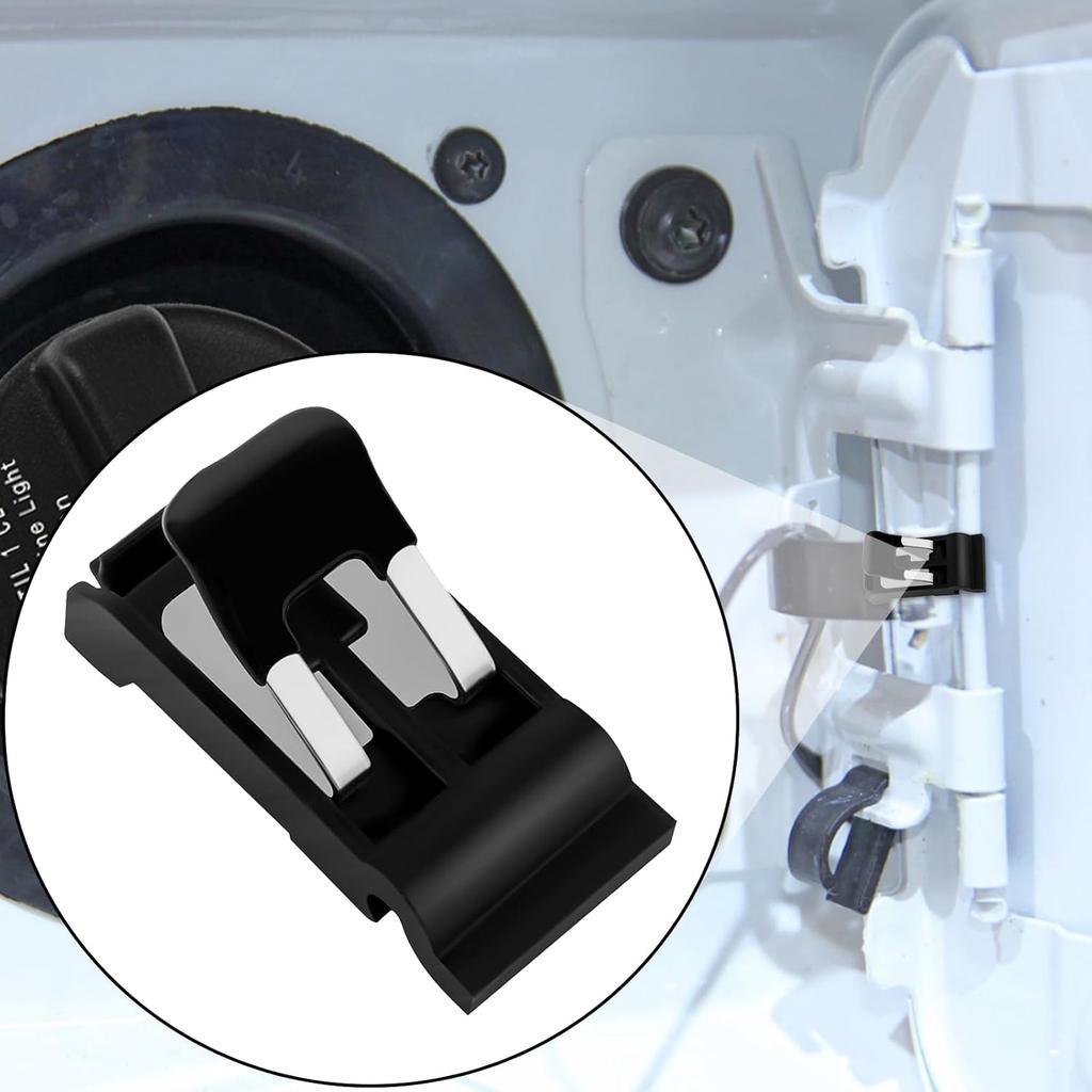 Fuel Door Spring Clip, Gas Tank Door Spring for To-yota 2001-2012 RAV4, 2007-2016 Yaris, 2007-2016 Yaris, 2003-2008 Corolla, for L-exus ES350 GS350