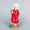 16cm Gk Childhood Sesshoumaru Anime Figures Inuyasha Stand Kawaii Look Back Model Desktop Decoration Children Toy Christmas Gift Kid Friendly