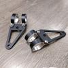 4mm Steel Headlight Bracket Turn Lights Bracket Mount Holder For 41mm Fork 75mm