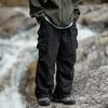 Men's Spring Mountaineering Waterproof Rushing Pants Youth Handsome Loose Sports Work Pants