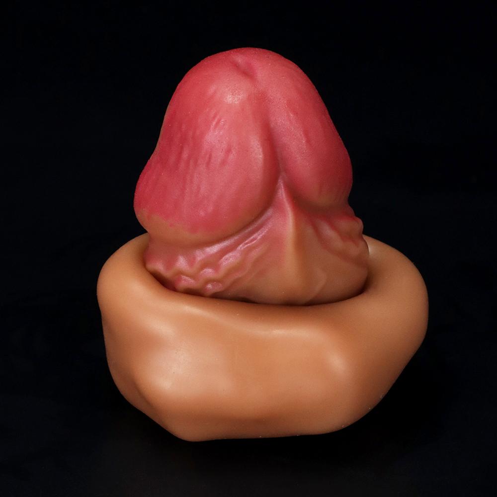 Realistický prodlužovač penisových rukávů Velký penis Sleeve Delay Ejakulace Dildo Sexuální hračky Rock Ring Kondom BDSM Fisting