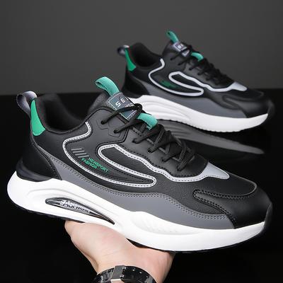 Herrenschuhe 2025 neue Sport Freizeit leicht atmungsaktiv rutschfest Sportschuhe Jugend Trend Dad Shoes 2025