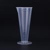 2Pcs/Set Measuring Cup Transparent Plastic Cone Reusable Kitchen Measuring Tool