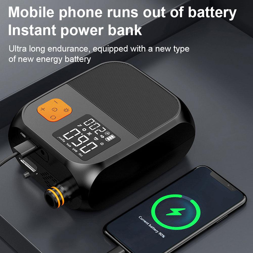 Wireless Air Pump 8000mAh Electric Paddle Pump Rechargeable Dual-Stage Inflation Portable Electric Pump For Kayaks Wind Win Z1O6