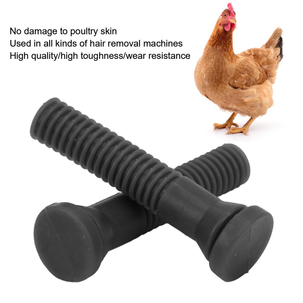50pcs Poultry Fingers Hair Removal Stick High Hair Removal Rate Finger Plucker Picker for Chicken
