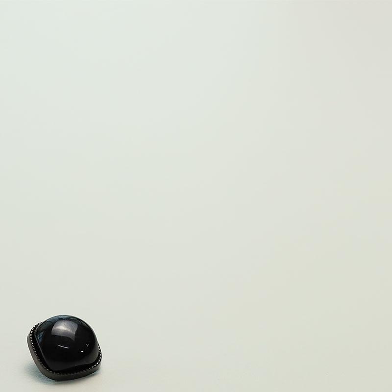 

5 шт. Пуговицы-квадраты в стиле знаменитостей Сяосян с жемчугом, металлические, черно-белые, для свитера, кардигана, пиджака 3 #[Square Pearl Gun Edge Black] 15mm