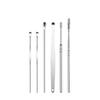 LED Lighted Ear Pick Spoon Ear Wax Cleaner with Soft Silicone Tip Rechargeable Electric Ear Pick for Family Check Ear
