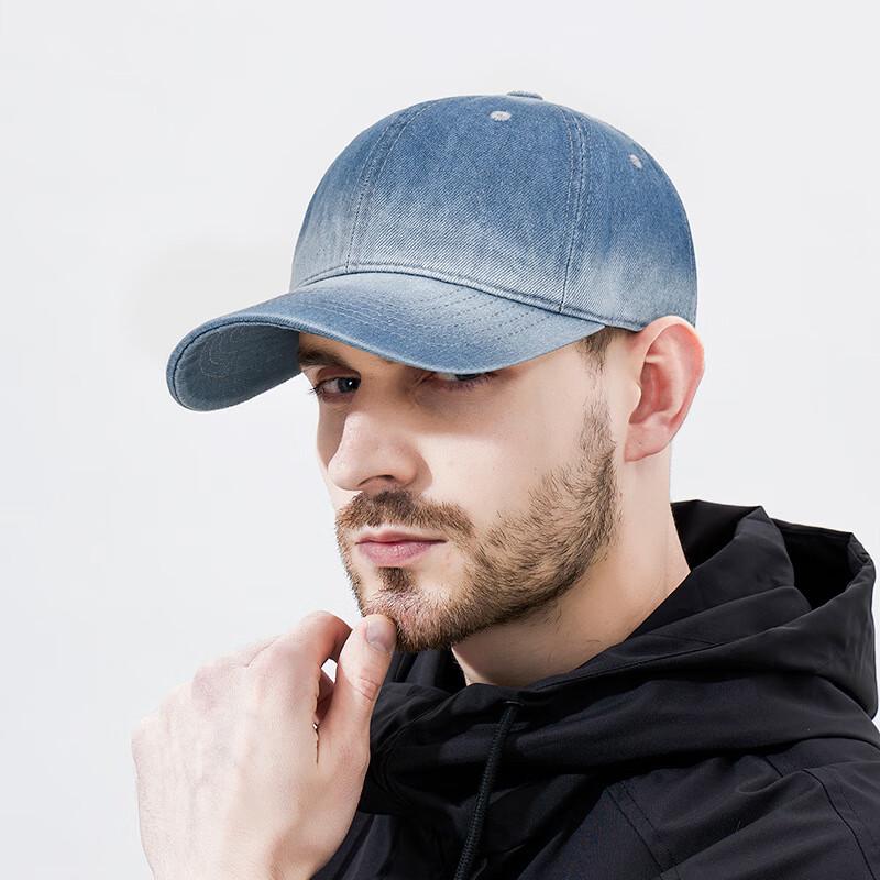

Gradient Washed Tie-Dye Denim Baseball Cap Adjustable