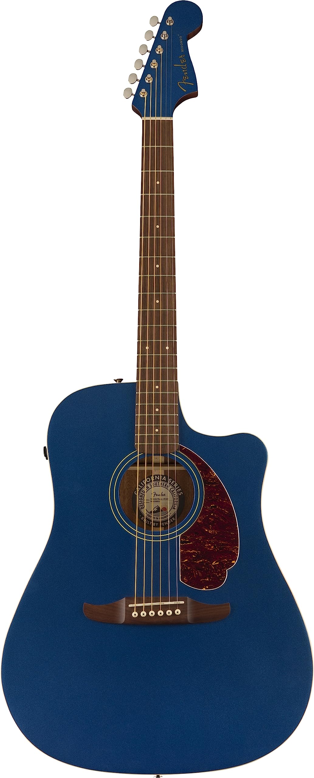 

FenderRedondo Player Walnut Fingerboard Черепаховий накладка Lake Placid Blue Fender