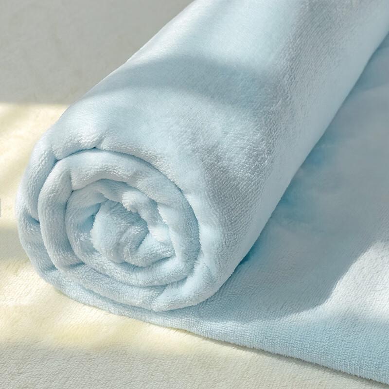 OEING Thickened Milk Velvet Bed Sheet 230x250cm