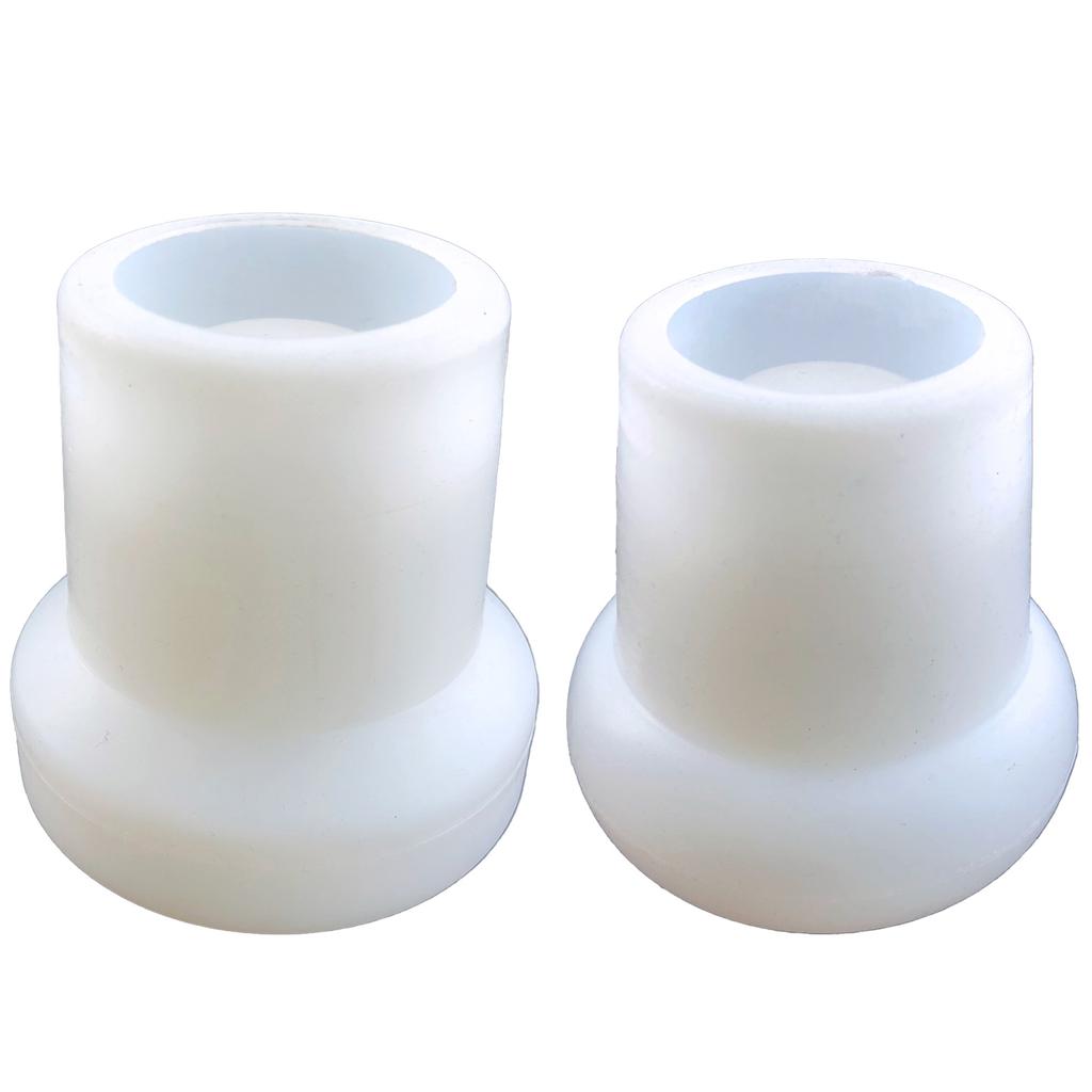 3D Round Gypsum Flower Pot Silicone Mold Epoxy Resin Casting Mold Succulent Vase Cement Mold Candle Holder Mold