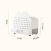 Household Desktop Organizer Perforated Board Storage Stationery Organizer  Tabletop Display