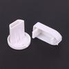 5Pcs Plastic End Cap For Roller Blinds PVC Bottom Rail Sealing Plug Cap Sleeve Non-slip Hand-pull Curtain Track Accessories