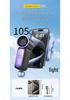 X688 Turbo Mini Handheld Fan - USB Rechargeable, Long-Lasting Battery, Powerful & Portable for Outdoor Use.
