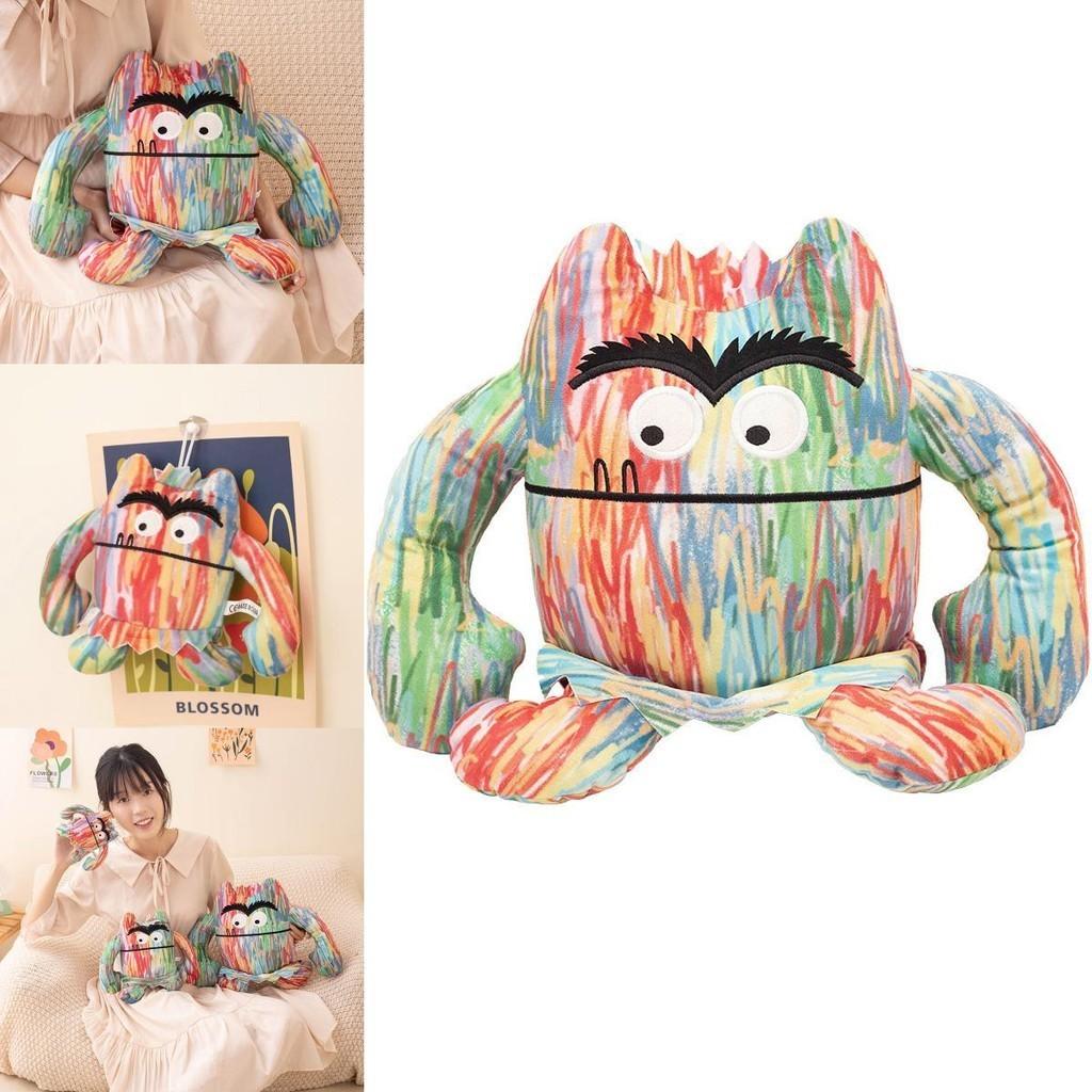 The Color Monster Plush Toy Soft And Huggable 15cm 25cm 35cm Options
