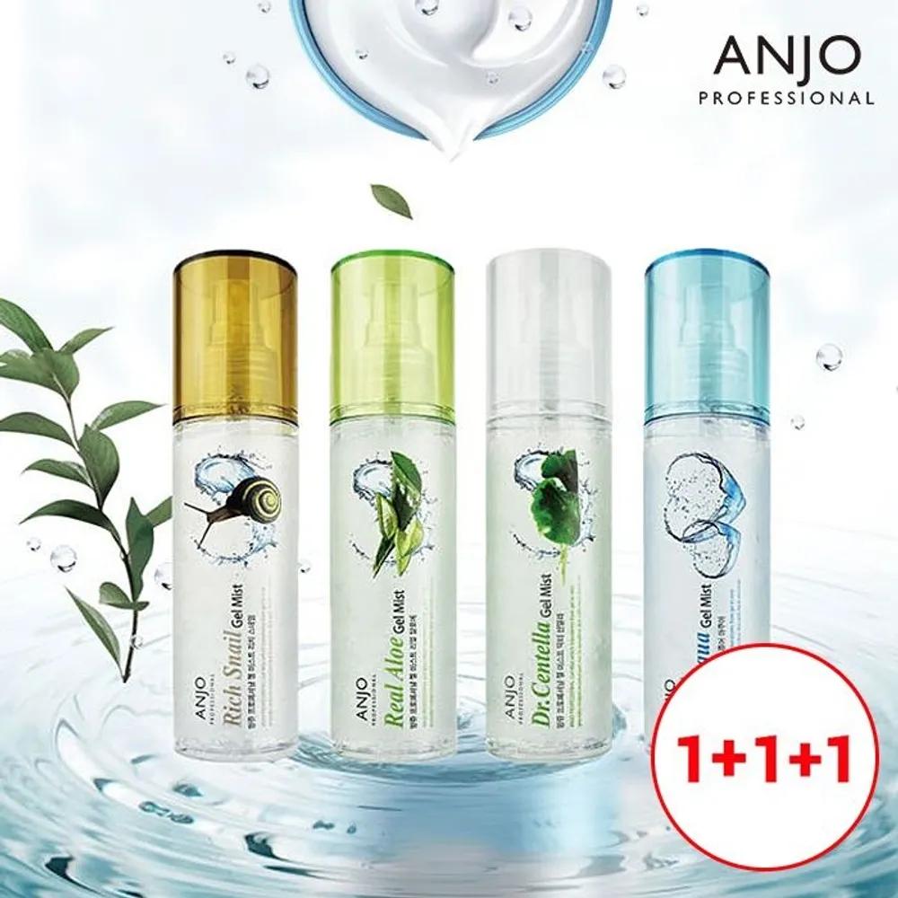 [ANJO] Dewy Skin Soothing Gel Mist 120ml 4 Types 1+1+1 Dr. Centella (Skin Protection) 1+1+1
