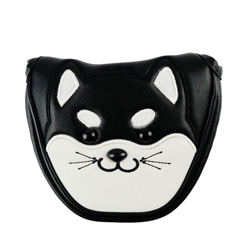 

Putter Cover Golf Club Headcovers Wood Driver Headcover Golf Wood Head Covers Golf Club Headcover Black Mallet Putter