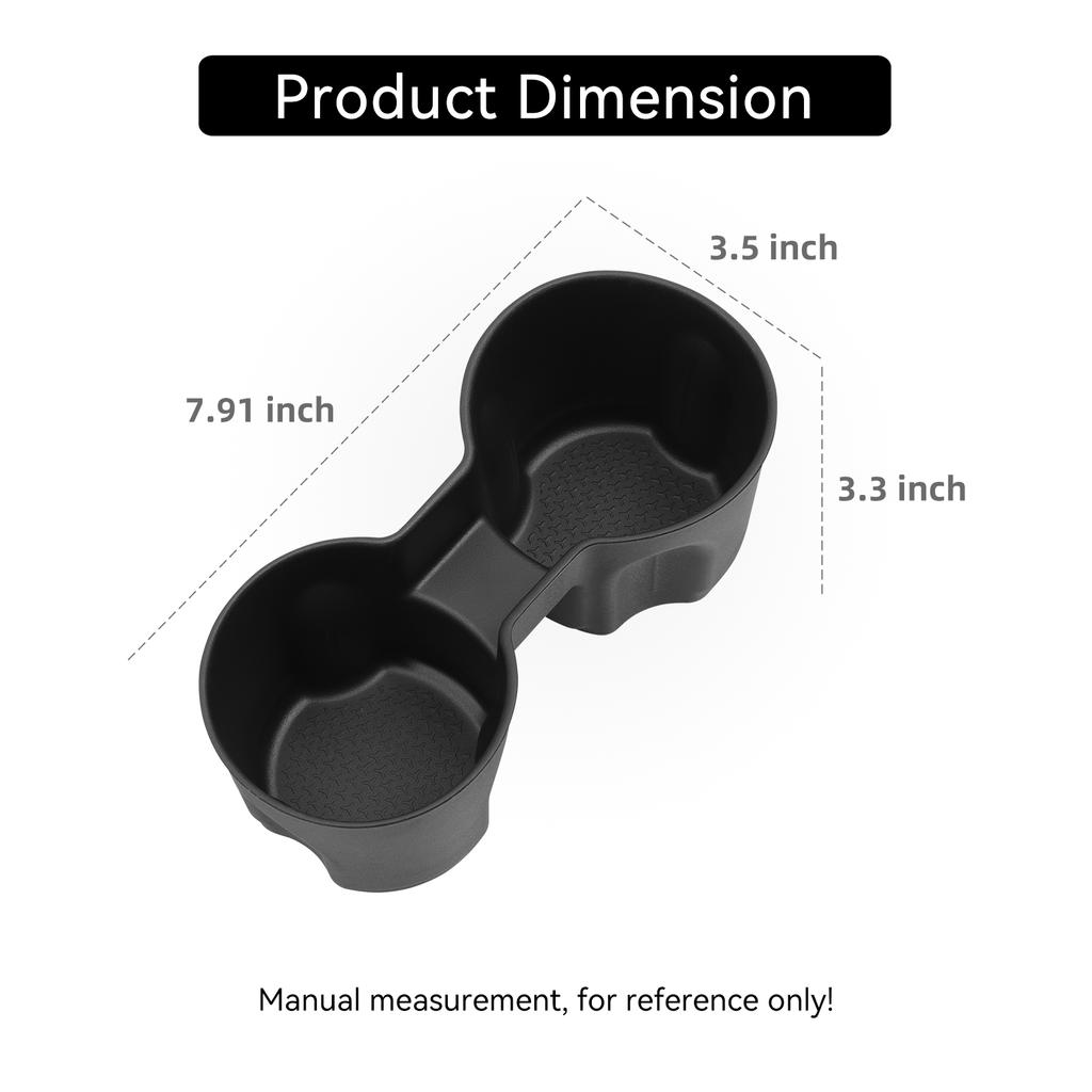 for Chevrolet Chevy Equinox 2025 2025 2026 Center Console Water Cup Holder Shock-Absorbing Storage Box Car Interior Accessories